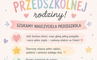 DOŁĄCZ DO NASZEJ PRZEDSZKOLNEJ RODZINY