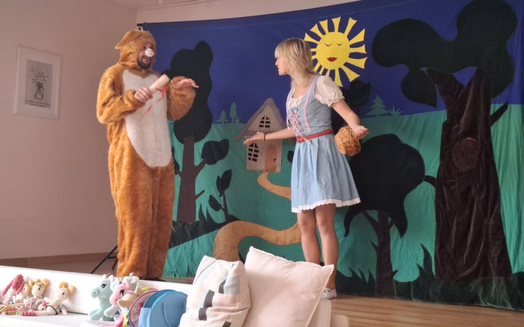 Teatr Skrzat z przedstawieniem pt. Strach ma wielkie oczy